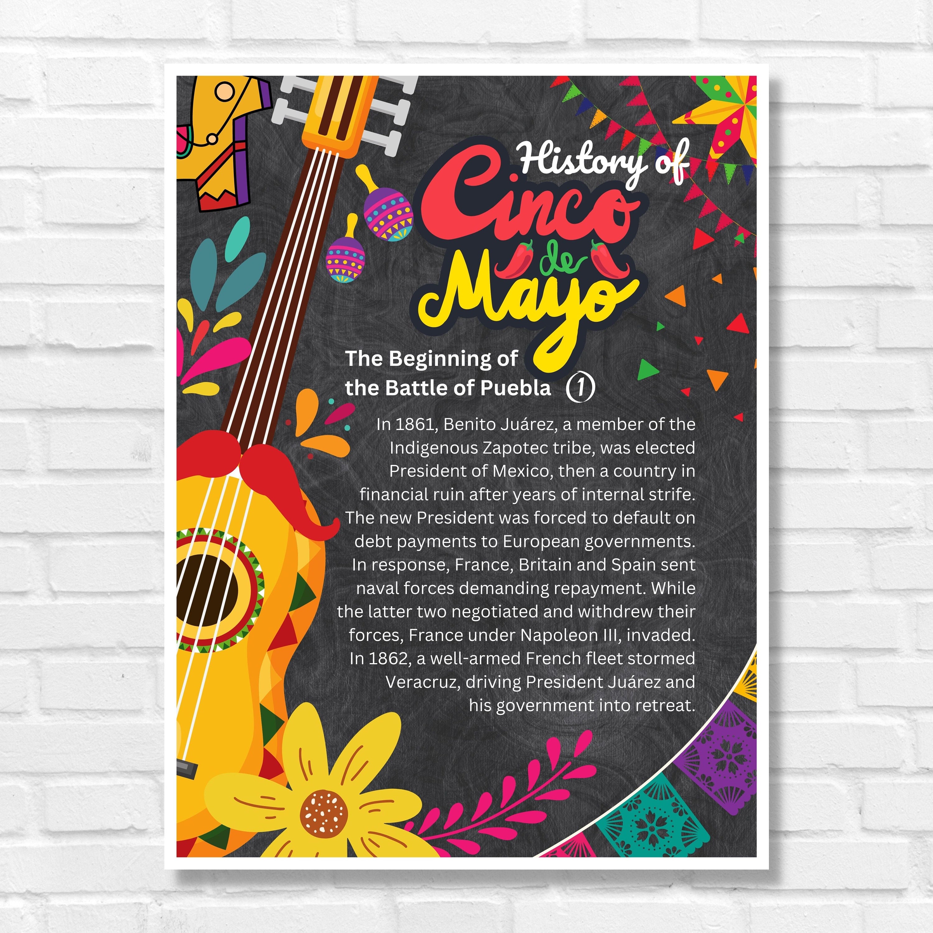 Cinco De Mayo Classroom Posters Bundle Cinco De Mayo Decor Etsy