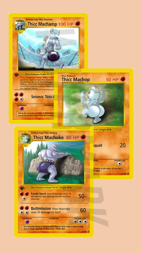 Machop Card - Etsy Canada Machop Card - Etsy Canada