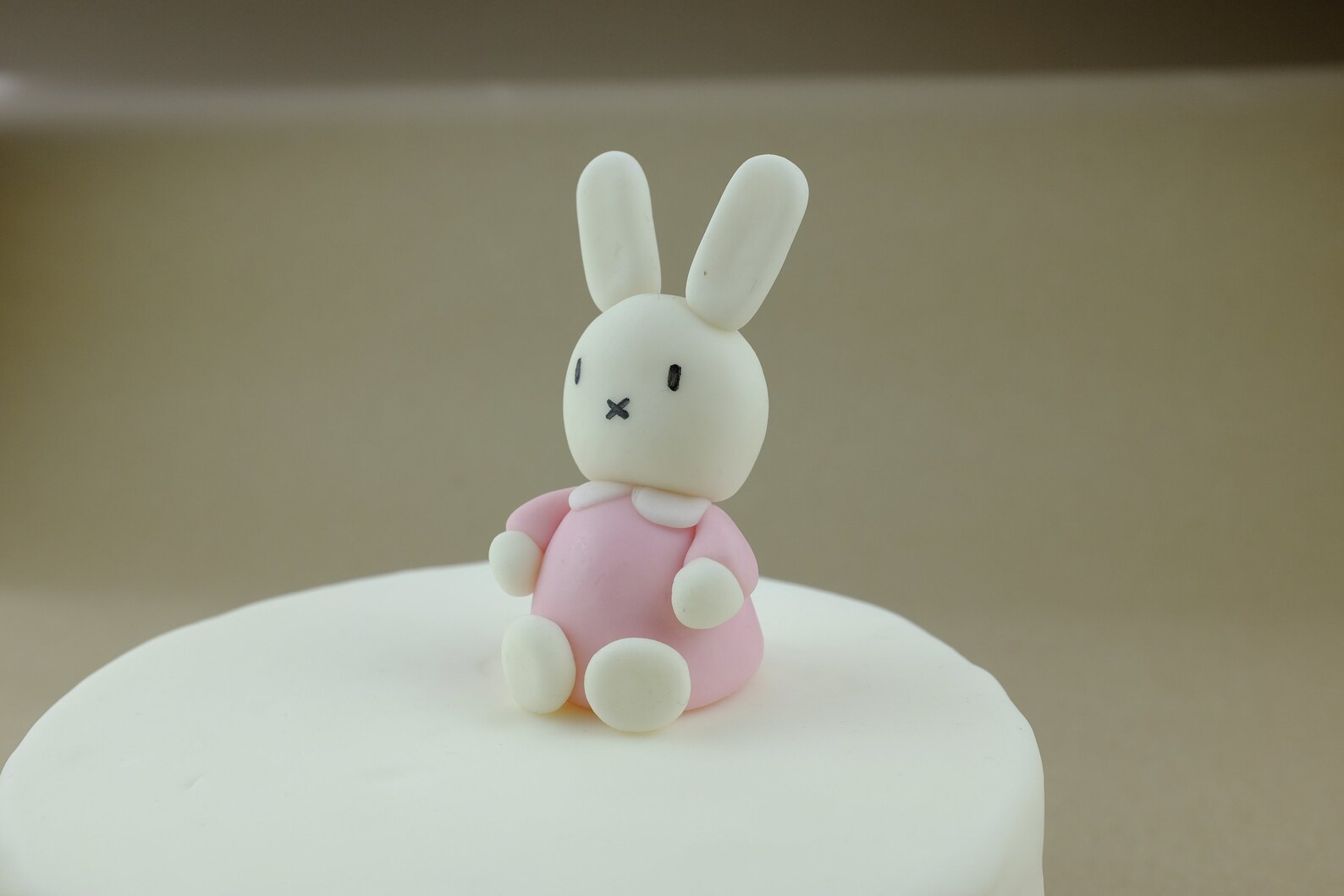 Miffy Rabbit Fondant Cake Topper, Handmade Birthday Decoration - Etsy