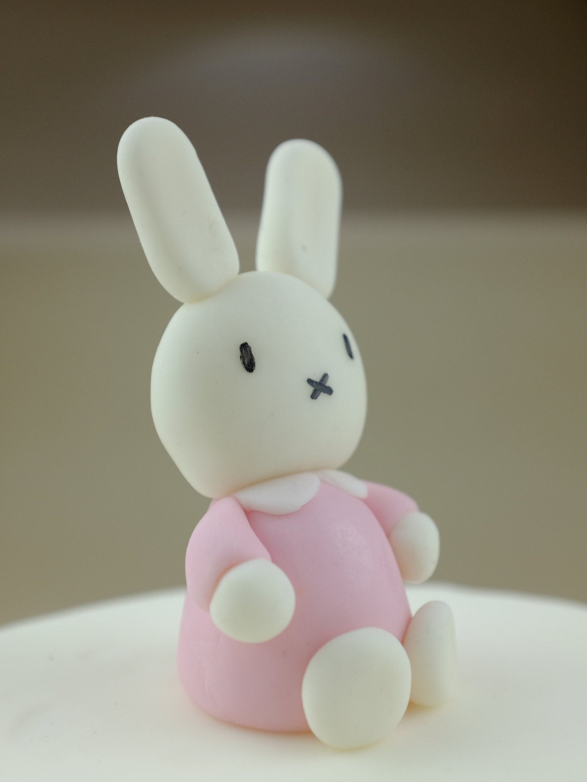 Miffy Rabbit Fondant Cake Topper, Handmade Birthday Decoration - Etsy