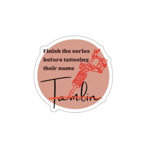 ACOTAR Sticker, Tamlin Sticker, Tamlin Tattoo, Sarah J Maas Stickers, F Tamlin Sticker, Tamlin Tattoo