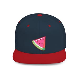 Watermelon Summer Hat for Men - Embroidered Hat for Fruit Lover Gift - Adjustable Mens Cap for Baseball - Premium Dad Hat Gifts for Him
