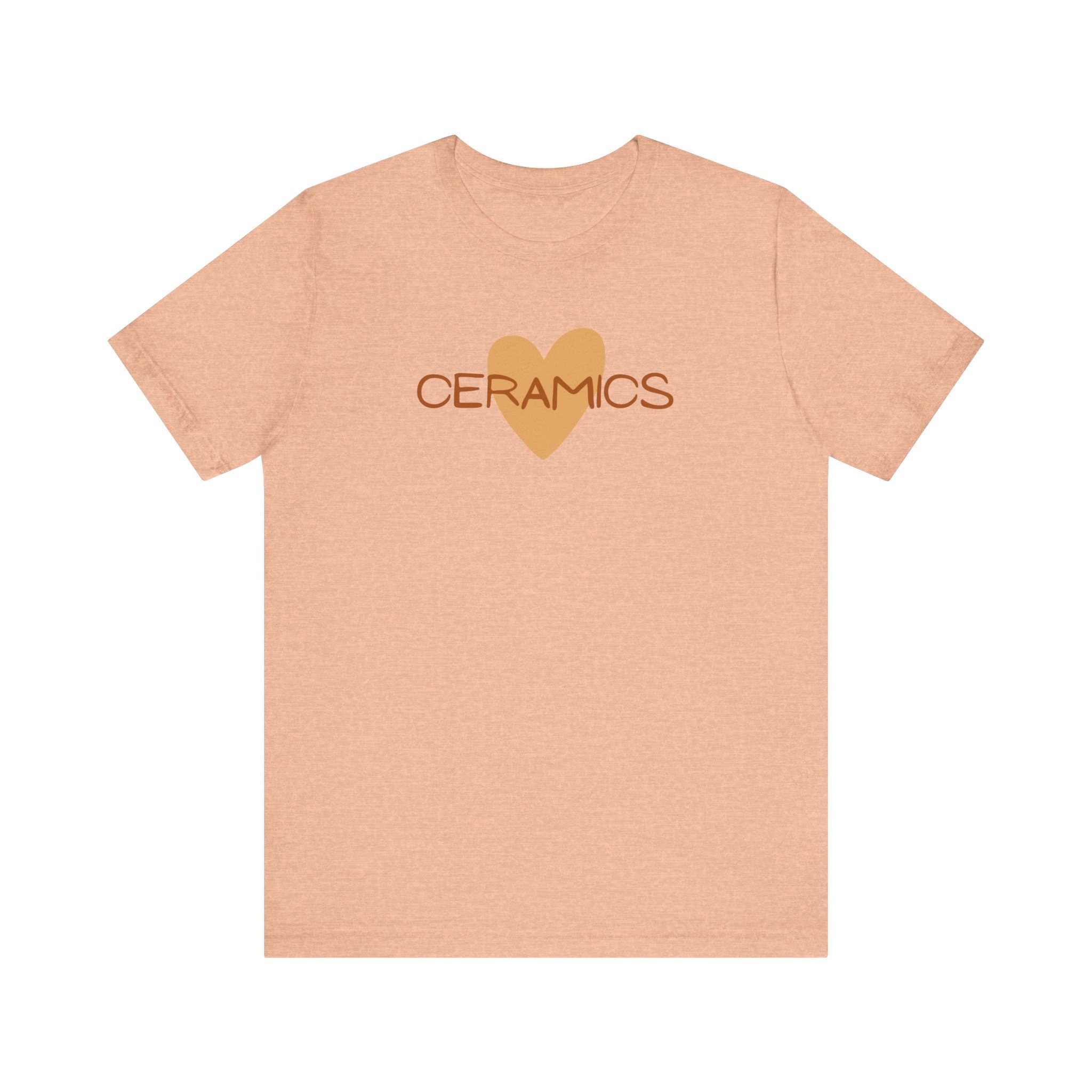 Heart Ceramics T-shirt, Ceramics Lover Gift - Etsy