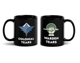 Foxhole Mug Warden and Colonial - Black [11oz]