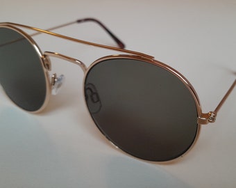 Buy Vintage 90s Round Sunglasses: John Lennon Style T-bar Shades