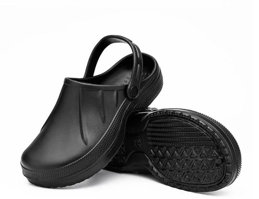 Roxoni Men's Rubber Sport Clogs with Breathable Mesh Upper