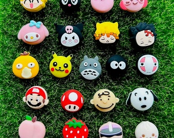 Cute Thumb Grips For Switch - Switch OLED - Switch Caps - Joy Con Caps - Switch Accessories - Kawaii Grip - Controller Thumb grip Cap