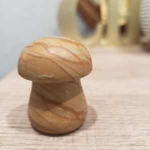 Picture Jasper Mushroom Carving