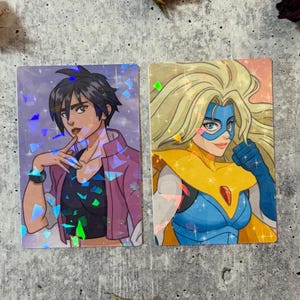 Blazer rubio Dispatch y tarjetas fotográficas invisibles (mini impresiones de 5,6 x 8,4 cm)