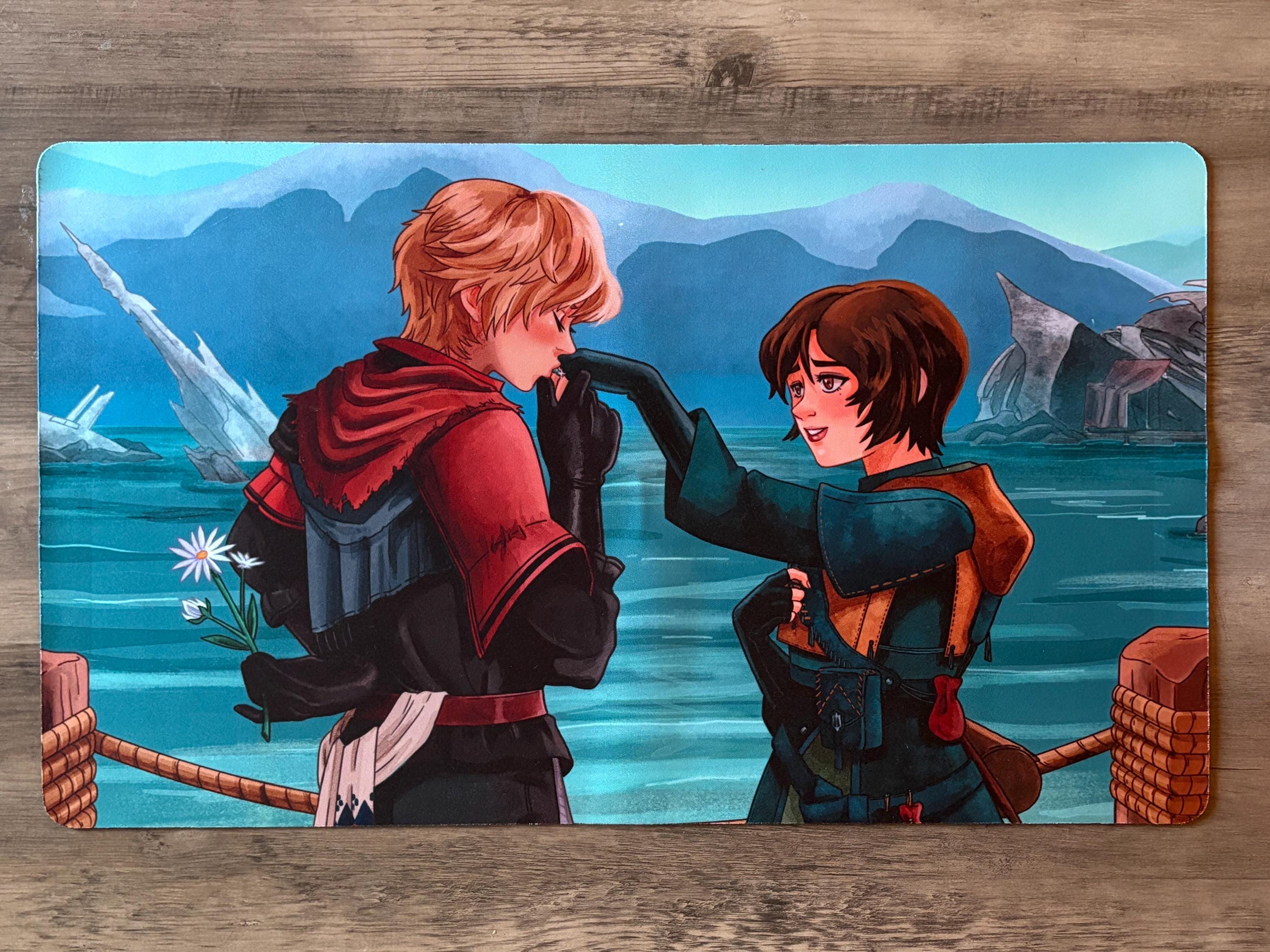 Final Fantasy XVI: Joshua X Jote 24x14 Inch TCG Play Mat (B Grade