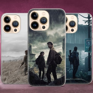 The Last of us Handyhülle Ellie und Joel Hülle für iPhone 14+ 13 Pro Max 12 mini 11 SE 2022 Xs 8 7 passend Samsung A12 A13 S22 S21+