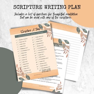 Scripture Writing Plan, JW Personal Study Worksheet, Anxiety Worksheet, New World Translation, Jehovah's Witnesses