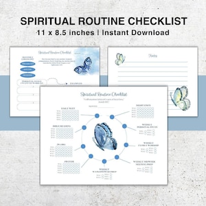 JW Spiritual Routine Activity Tracker, Jehovah's Witnesses Books, JW Baptism Gift, Printable Digital Download, JW Family Worship