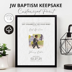 Regalo de bautismo de los testigos de Jehová, recuerdo de bautismo, imprimible de bautismo de testigos de Jehová, la mejor vida de la historia, regalo de bautismo de los testigos de Jehová para hermanos, imprimibles de los testigos de Jehová