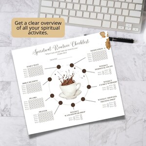 JW Spiritual Routine Tracker: Jehovah's Witness Gift (Digital Download) image 3