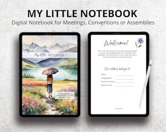 2026 JW Convention Digital Notebook: Meeting & Study (PDF)