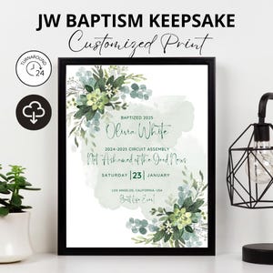 Regalo de bautismo de los testigos de Jehová, recuerdo de bautismo, imprimible de bautismo de testigos de Jehová, la mejor vida de la historia, regalo de bautismo de los testigos de Jehová para hermanas, imprimibles de los testigos de Jehová