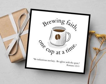 JW Pioneer Gift Tags, Coffee Theme (PDF Printable)