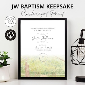 Cadeau de baptême JW, souvenir de baptême, baptême des témoins de Jéhovah à imprimer, la meilleure vie de tous les temps, cadeau de baptême JW pour frères, imprimables JW