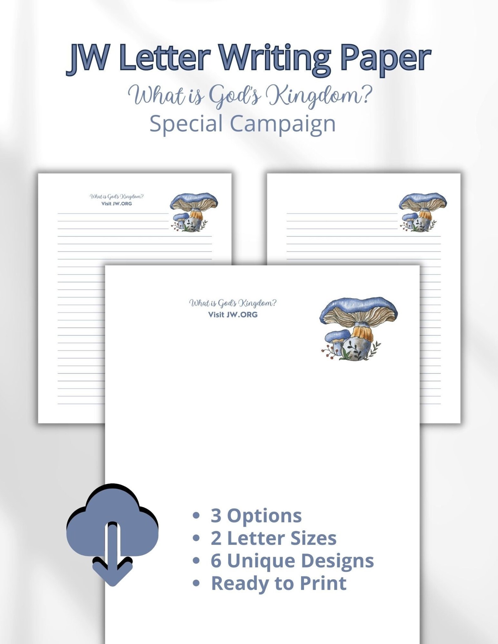 JW Letter Writing Template JW Printable Letter Writing Etsy Australia