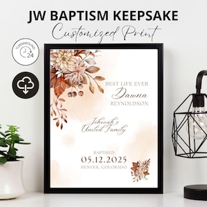 JW Taufe Geschenk, Taufe Andenken, Zeuge Zeuge Zeuge Jahwe Printable, Best Life Ever, JW Taufe Geschenk für Schwestern, Wandkunst