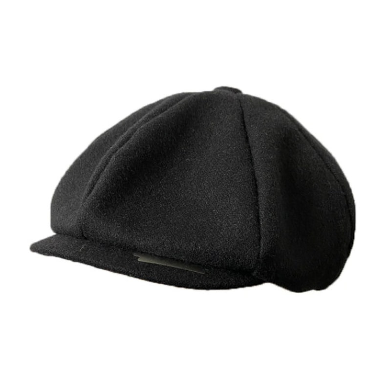 Peaky Blinders Inspired Hat With Razor Blade Fake Razor Mens Flat Cap News Boy Hat Baker Boy Hat
