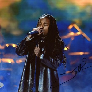 Jacquees Signed Autographed 8x10 Photo PSA/DNA Authenticated