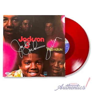 Jackson 5 Signed Autographed Vinyl LP “Third Album” PSA/DNA Authenticated