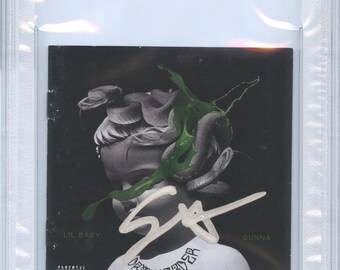 Gunna Signed Autographed CD Cover "Drip Harder" PSA/DNA Authenticated