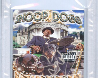 Snoop Dogg Signed Autographed CD Cover "Da Game Is to Be Sold, Not to Be Told" PSA/DNA Authenticated