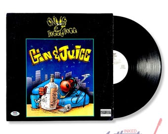 Snoop Dogg Signed Autographed Vinyl “Gin and Juice” PSA/DNA Authenticated