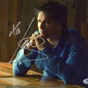 Ian Somerhalder Signed Autographed 8x10 Photo PSA/DNA Authenticated