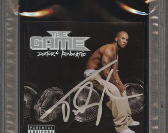 The Game Signed Autographed CD Cover "Doctor's Advocate" PSA/DNA Authenticated