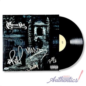 Cypress Hill Signed Autographed Vinyl LP &quot;Cypress Hill III: Temples of Boom&quot; PSA/dna authenticated