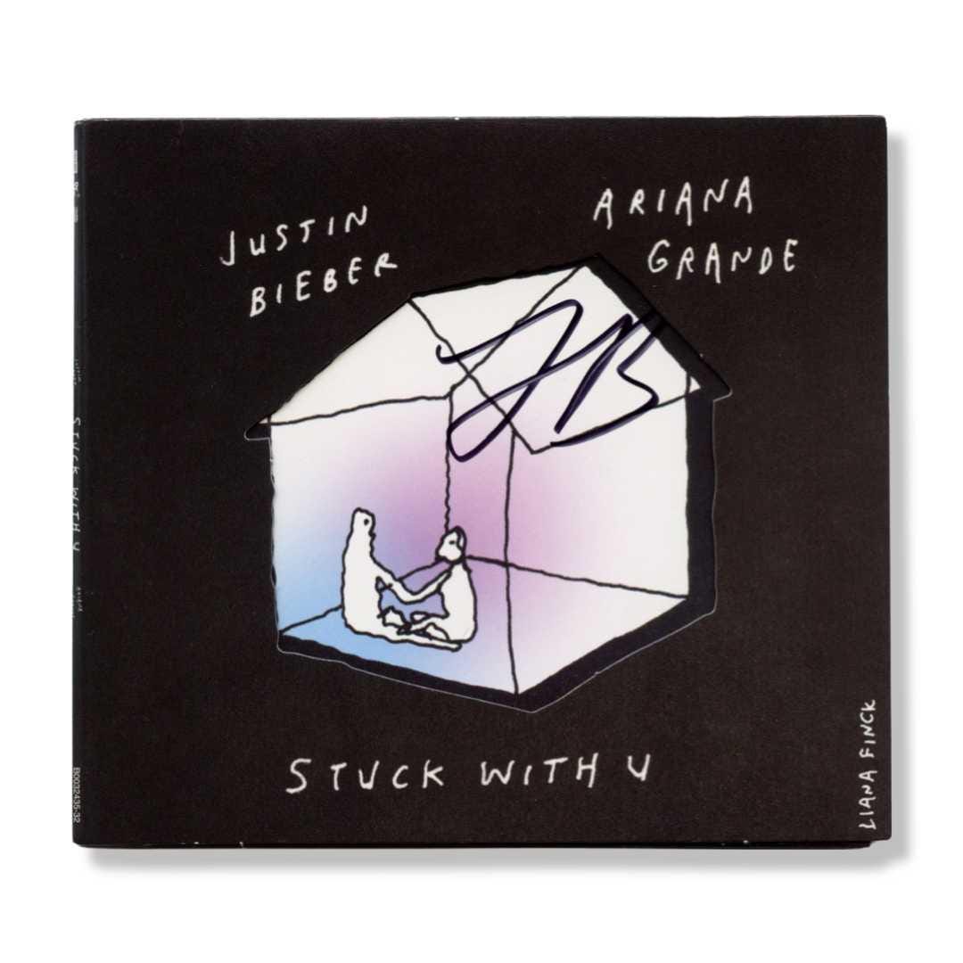 Justin Bieber Signed Autographed CD 