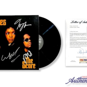 Fugees Signed Autographed Vinyl LP “The Score” PSA/DNA Authenticated
