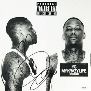 YG My Krazy Life ポスター YG My Krazy Life Ltd Ed New RARE Tour Poster +BONUS Rap Hip