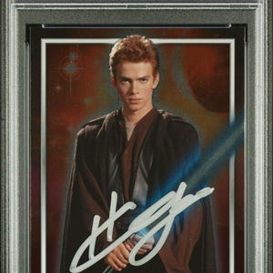 2002 Topps Star Wars #C1 Hayden Christensen Auto PSA/DNA 10 GEM mint