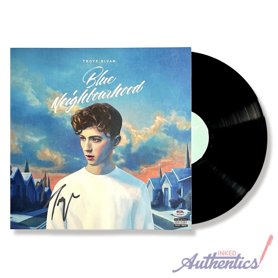 Troye Sivan Signed Autographed Vinyl LP “blue Neighbourhood” PSA/DNA
