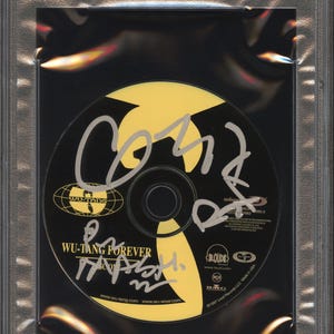 Wu-Tang Clan Autographed CD &quot;Wu-Tang Forever&quot; PSA/DNA Authenticated