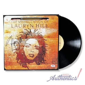 Lauryn Hill Signed Autographed Vinyl LP “The Miseducation of Lauryn Hill” PSA/DNA Authenticated