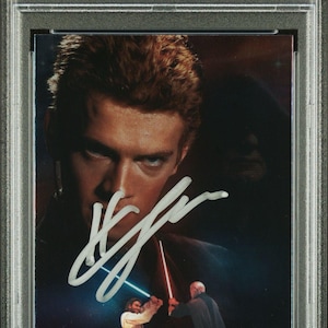 2002 Topps Star Wars #8 Hayden Christensen Auto PSA/DNA 10 GEM mint