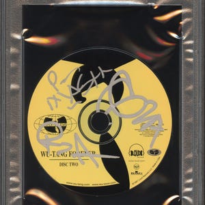 Wu-Tang Clan Autographed CD &quot;Wu-Tang Forever&quot; PSA/DNA Authenticated