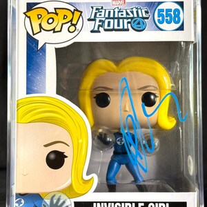 Jessica Alba Signed Autographed Funko Pop #558 Invisible Girl PSA/DNA Authenticated