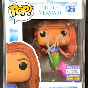 Halle Bailey Signed Autographed Funko Pop #1366 Ariel PSA/DNA Authenticated