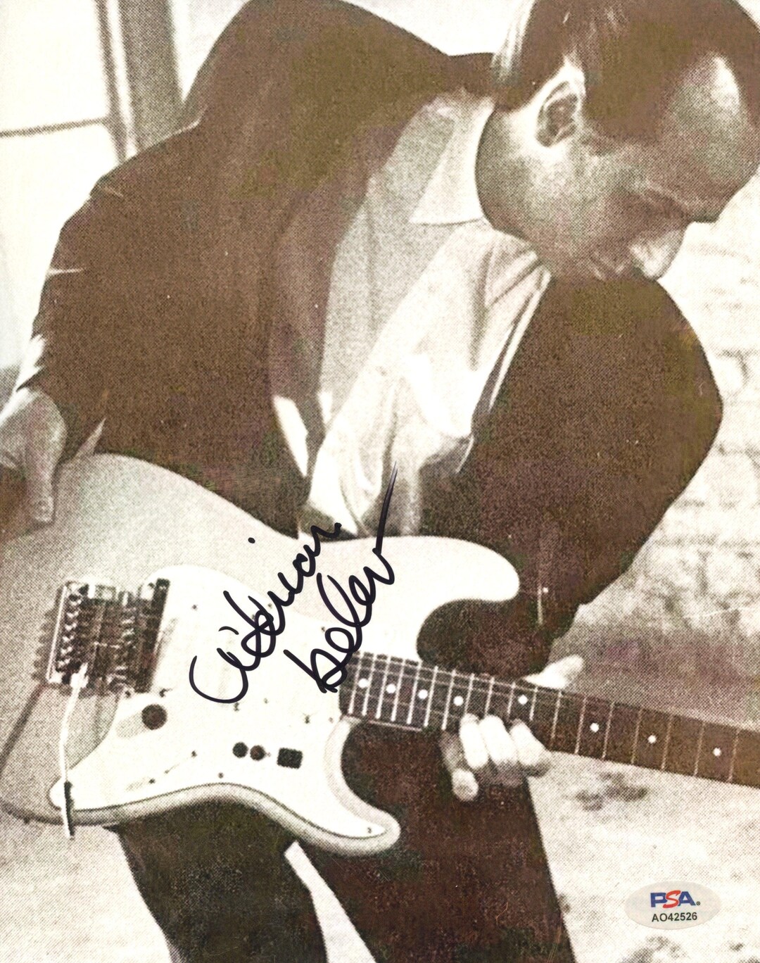Adrian Belew Signed Autographed 8x10 PSA/DNA Authenticated - Etsy