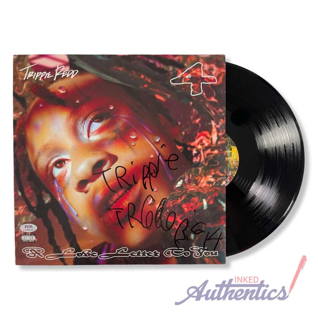 Trippie Redd Signed Autographed Vinyl LP 