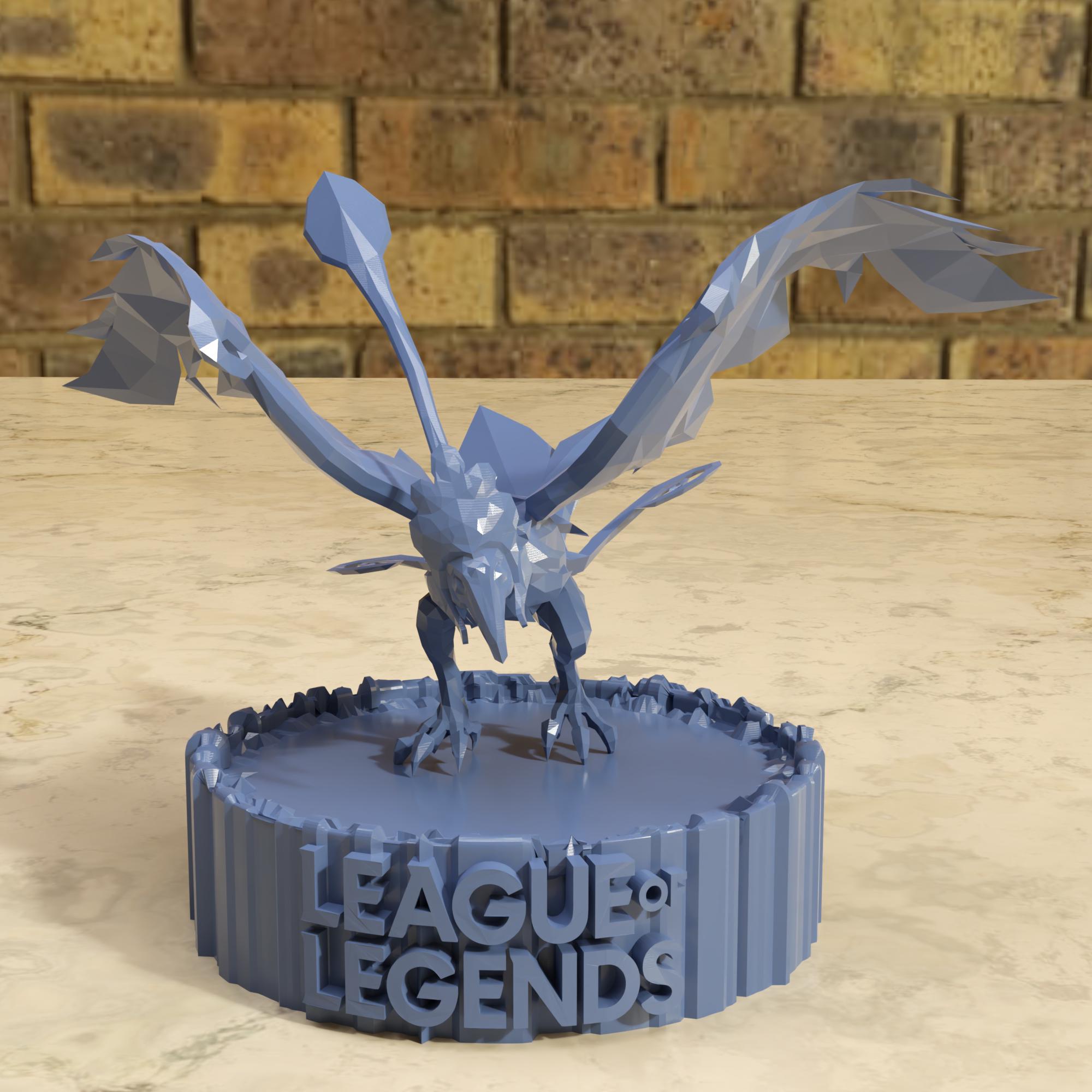 Festival Queen Anivia Figure, League of Legends 3D Printed Bird Champion, Custom Gamer Gift, Personalized Summoner Collectible