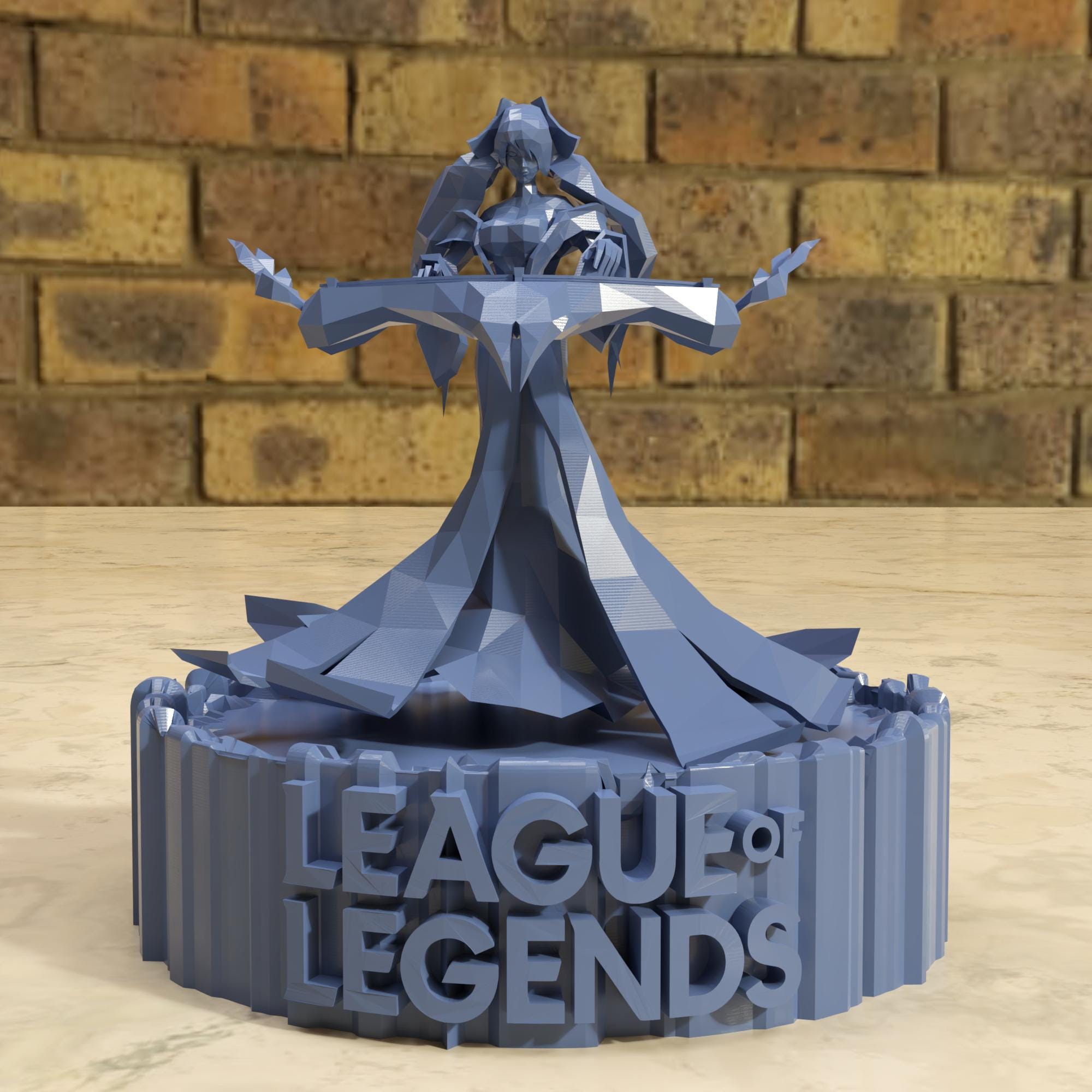 Sona League of Legends Figure - Etsy, image size:2000x2000