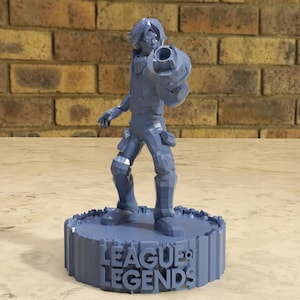Pulsefire Ezreal Figure, League Of Legends Statue, 3D Printed LOL Gift, Custom Gamer Figurine, Personalized Ezreal Collectible Decor